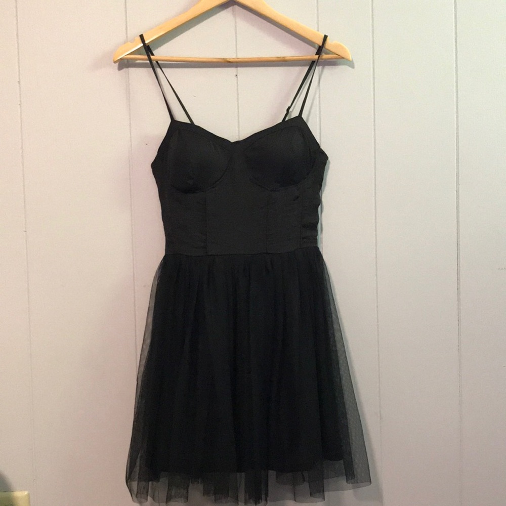 Band of Gypsies Black Ballerina Dress